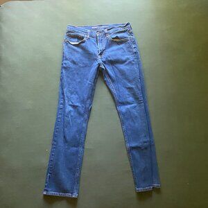 Blue straight fit jeans 30/30